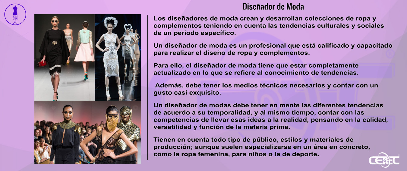Fundamentos del Diseño de Moda: Diseñador de Moda